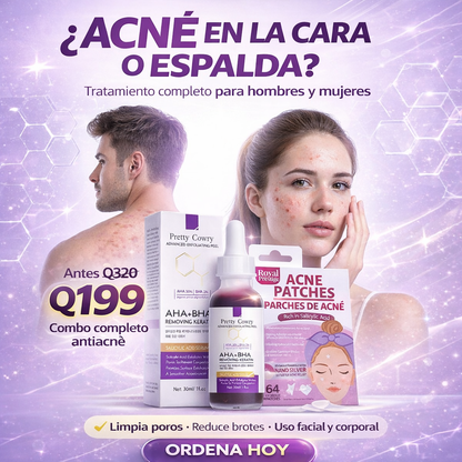 Combo Acido Salicilico Parches y Serum - Vita Elixir