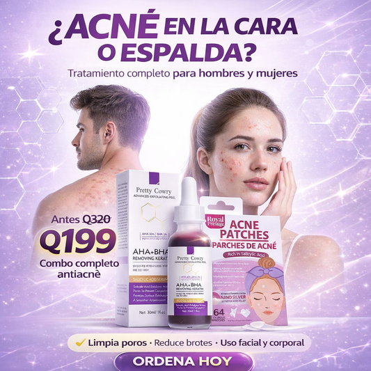 Combo Acido Salicilico Parches y Serum - Vita Elixir
