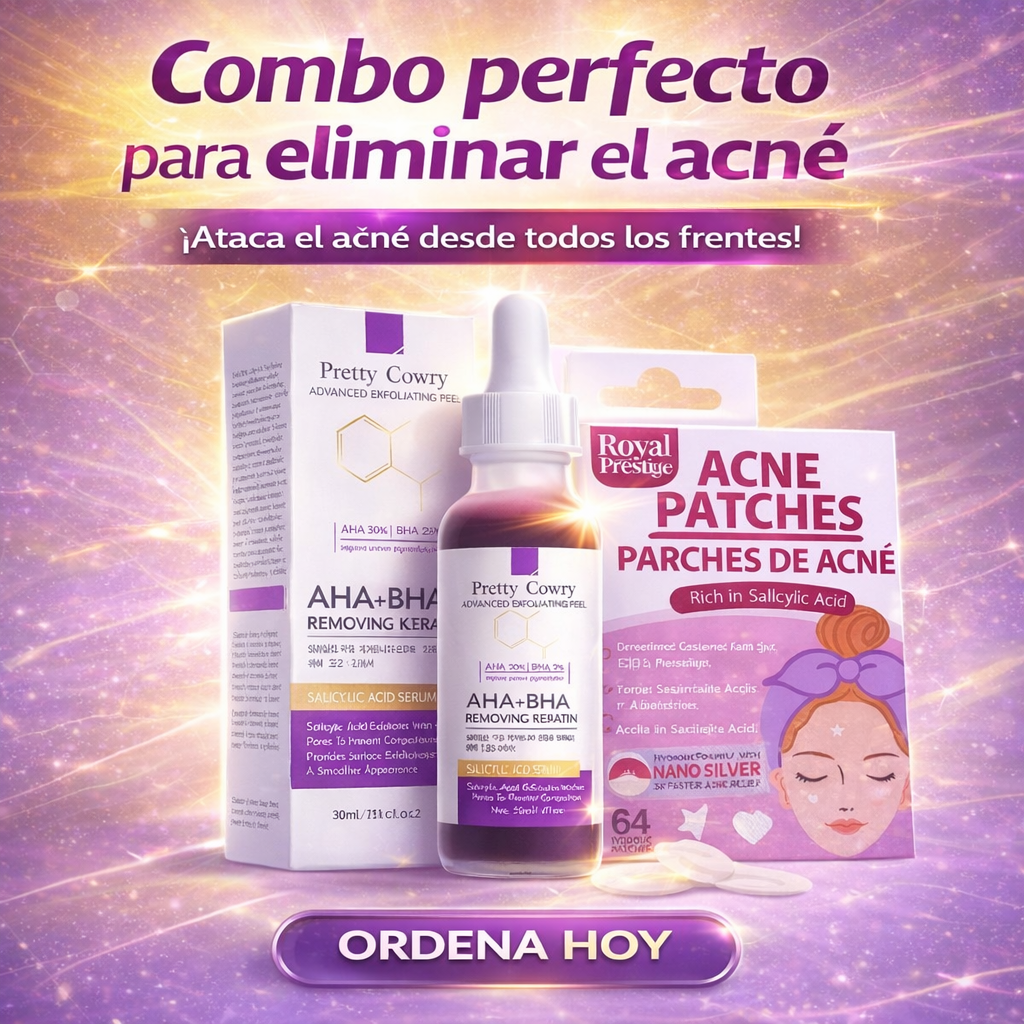 Combo Acido Salicilico Parches y Serum - Vita Elixir