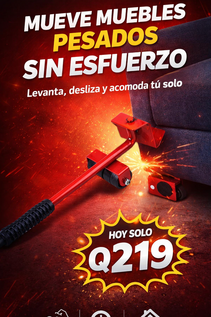 MovePro™ – Elevador y Deslizador de Muebles