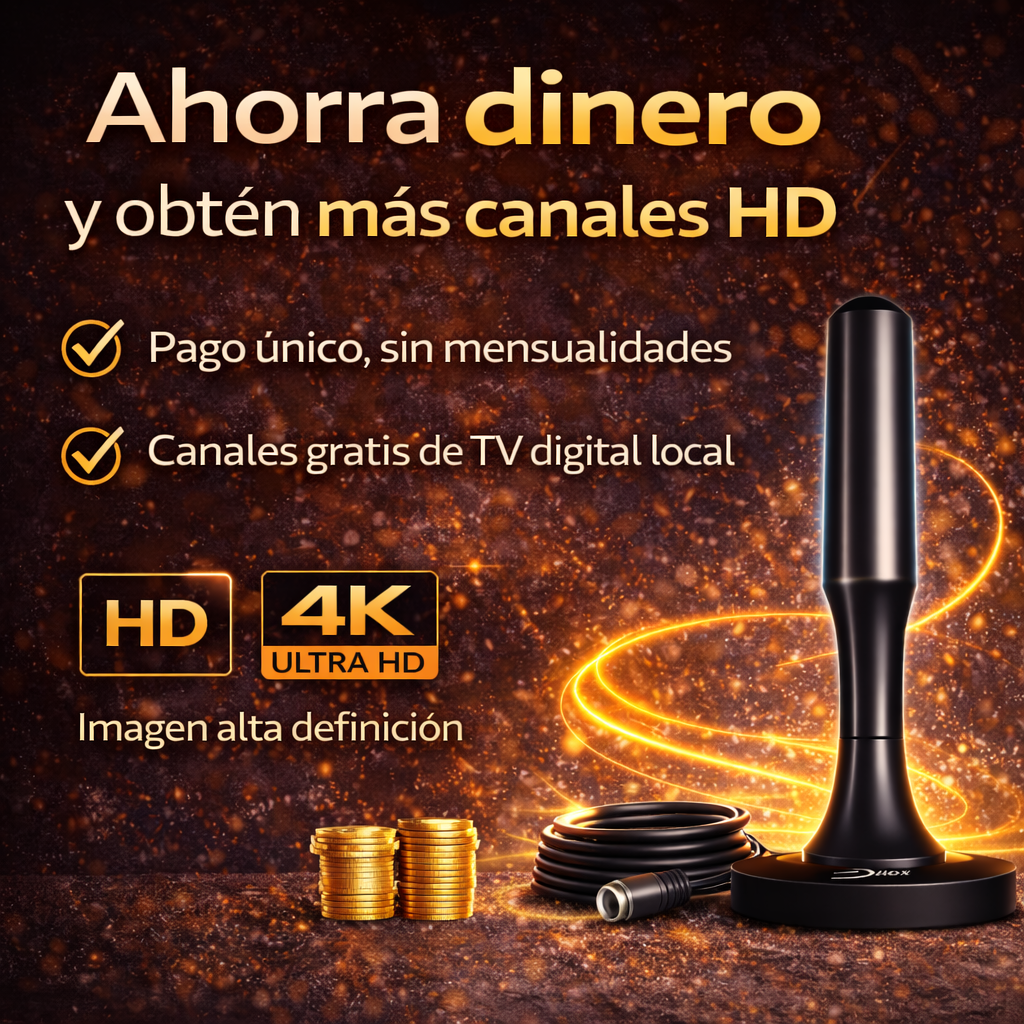 Antena Inalambrica -FreeView HD 4K