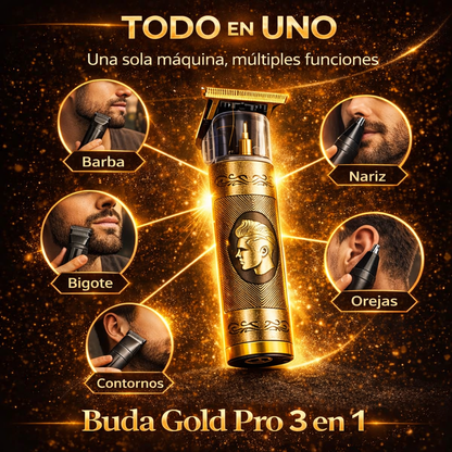 Buda Gold Pro 3 en 1 - Afeitadora