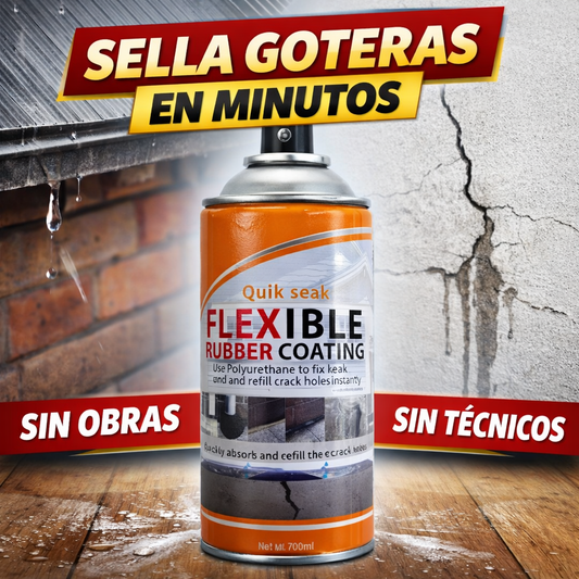Spray Impermeabilizante Sellador 360° – Elimina Goteras y Filtraciones en Minutos Sin Obras