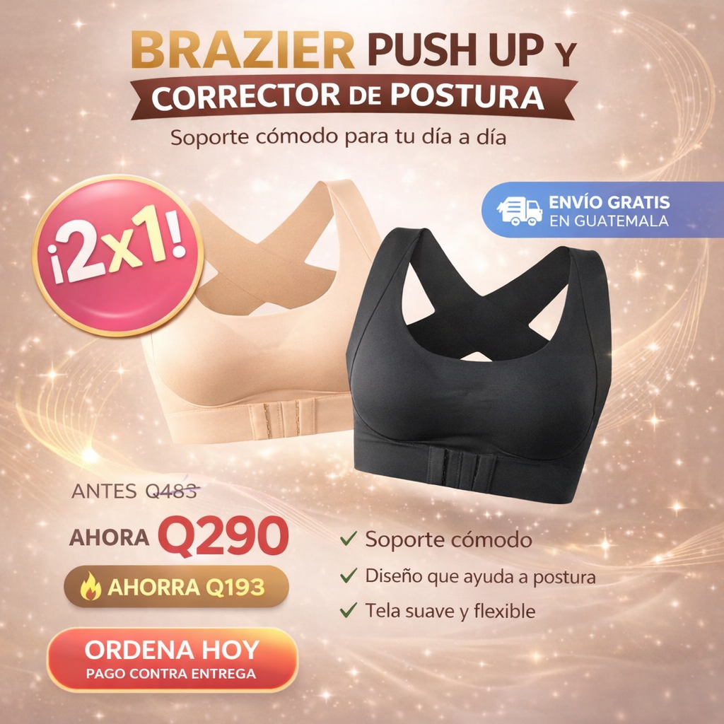 Corrector Postural Levanta Busto Invisible – Moldea, Soporta y Estiliza sin incomodidad