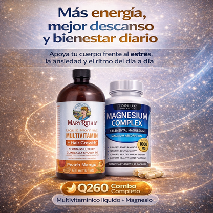Combo Balance Diario - MaryRuth’s Multivitamínico + Magnesio