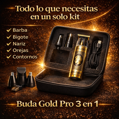 Buda Gold Pro 3 en 1 - Afeitadora