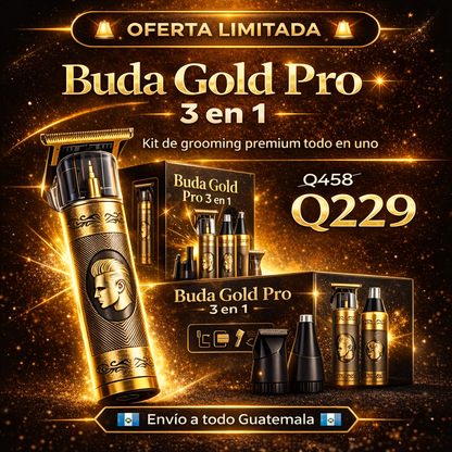 Buda Gold Pro 3 en 1 - Afeitadora