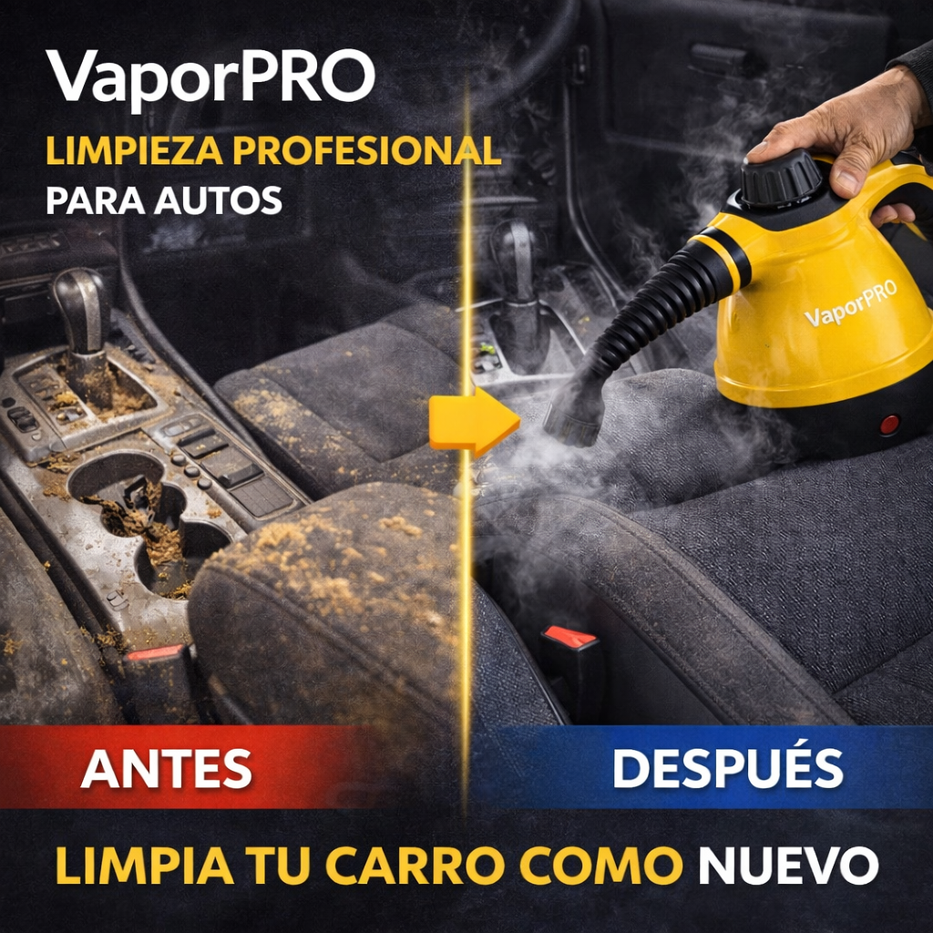 Vapor PRO – Limpieza Profesional para Autos