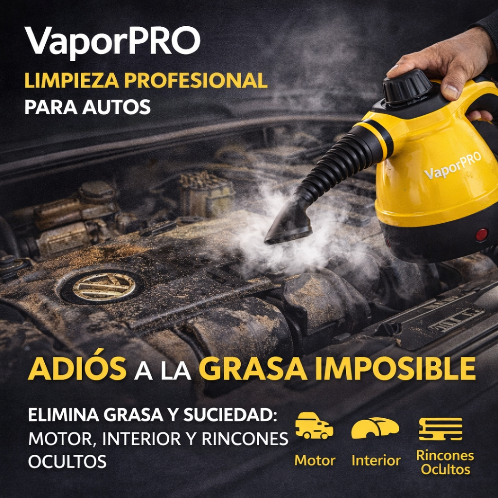 Vapor PRO – Limpieza Profesional para Autos