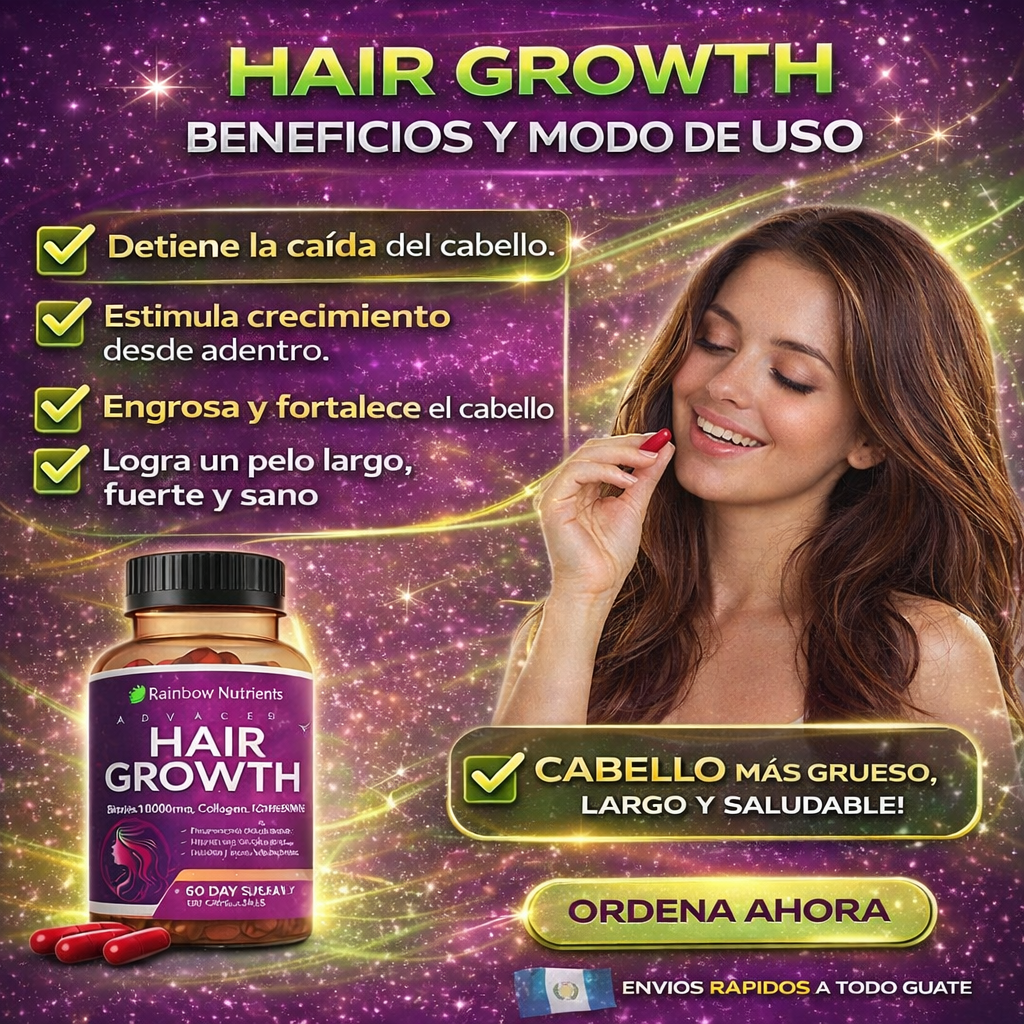 Combo para crecimiento de cabello - Hair Growth + Batana Oil