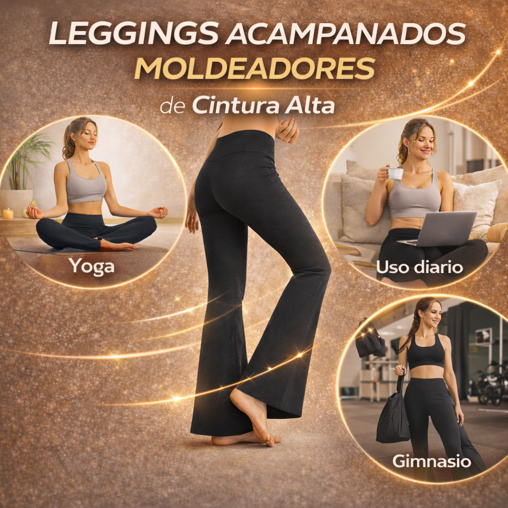 Legging acampanados - Control de abdomen