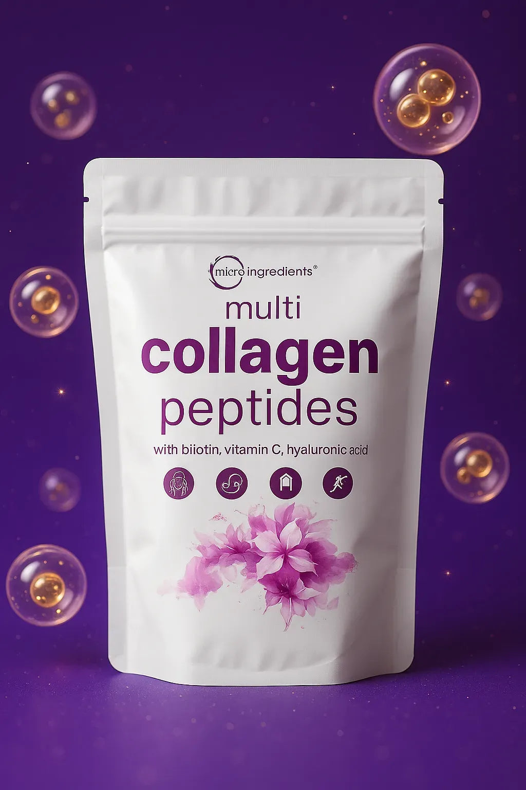 Collagen Peptides – Regenera tu piel, articula tus movimientos, renueva tu belleza desde adentro